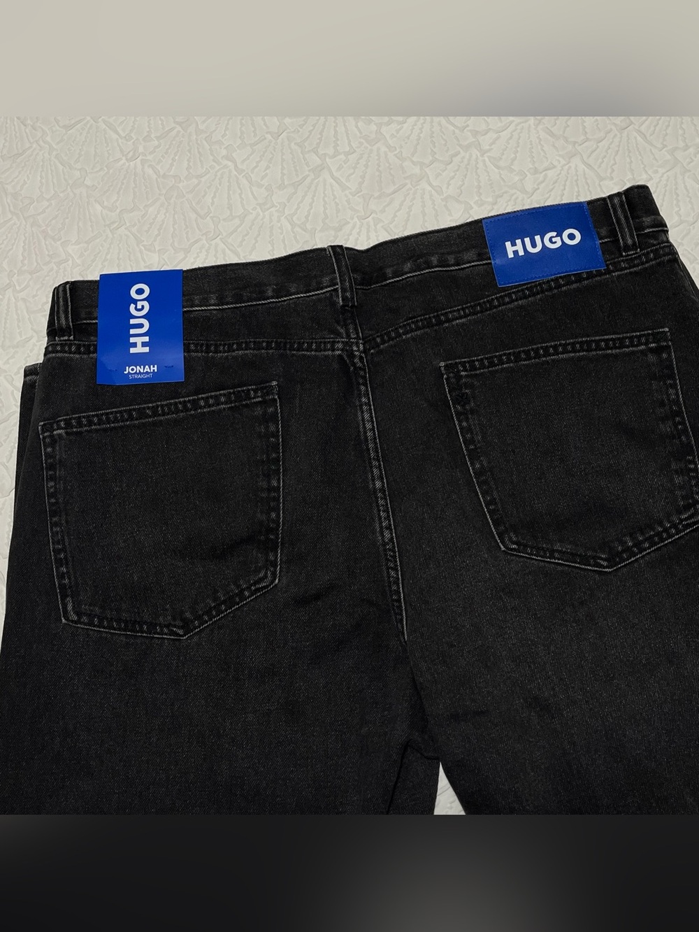 Hugo Boss Joan Straight Fly Button Jeans